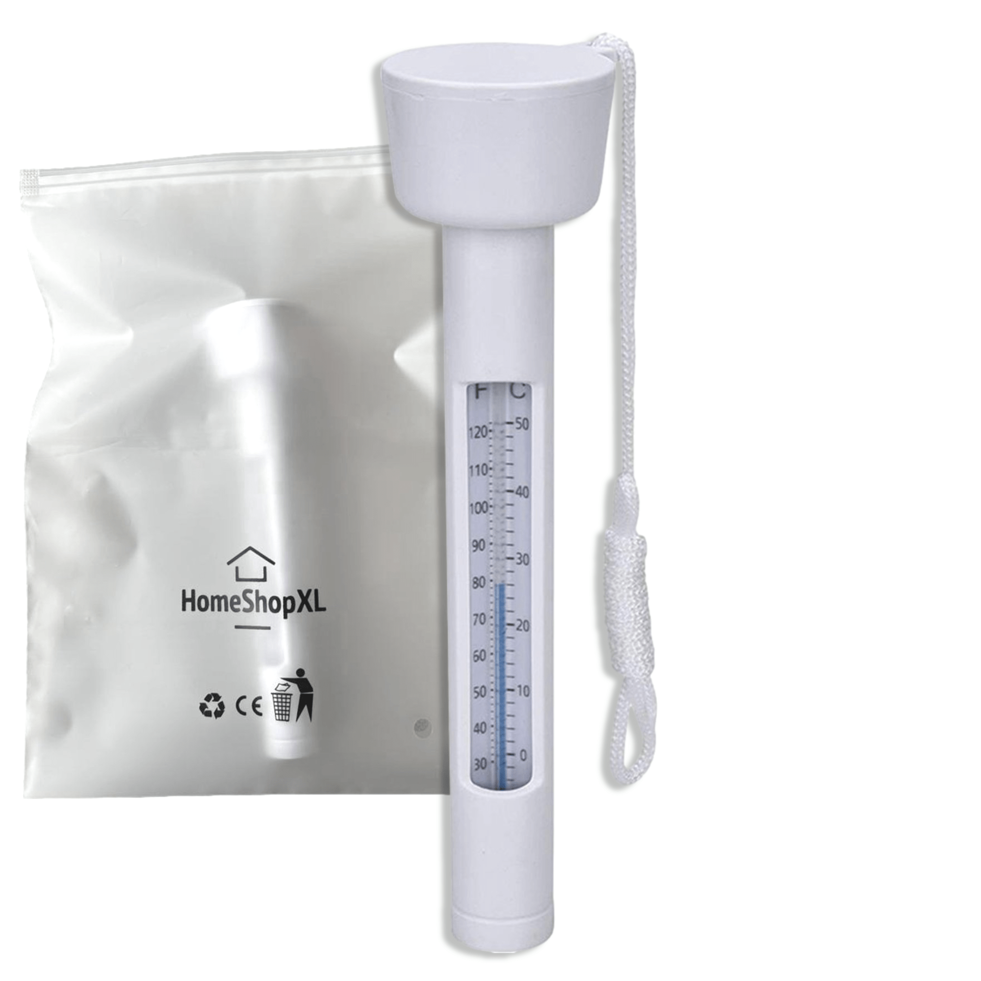 Perioperatieve periode persoon Startpunt Zwembad Thermometer - Drijvend - Water Thermometer - voor o.a. Babybad,  Bad, Zwembad, Bubbelbad - HomeShopXL