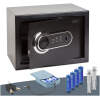 Afbeelding van Kluis - met Vingerscan / Vingerafdruk Scanner - Elektronisch - Cijferslot - 2 Noodsleutels - Externe