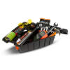Afbeelding van Gereedschapskoffer LEEG met Uitneembare Tray - enkele Tray - kunststof - 37 x 29 x 16 cm - 02 11010B web