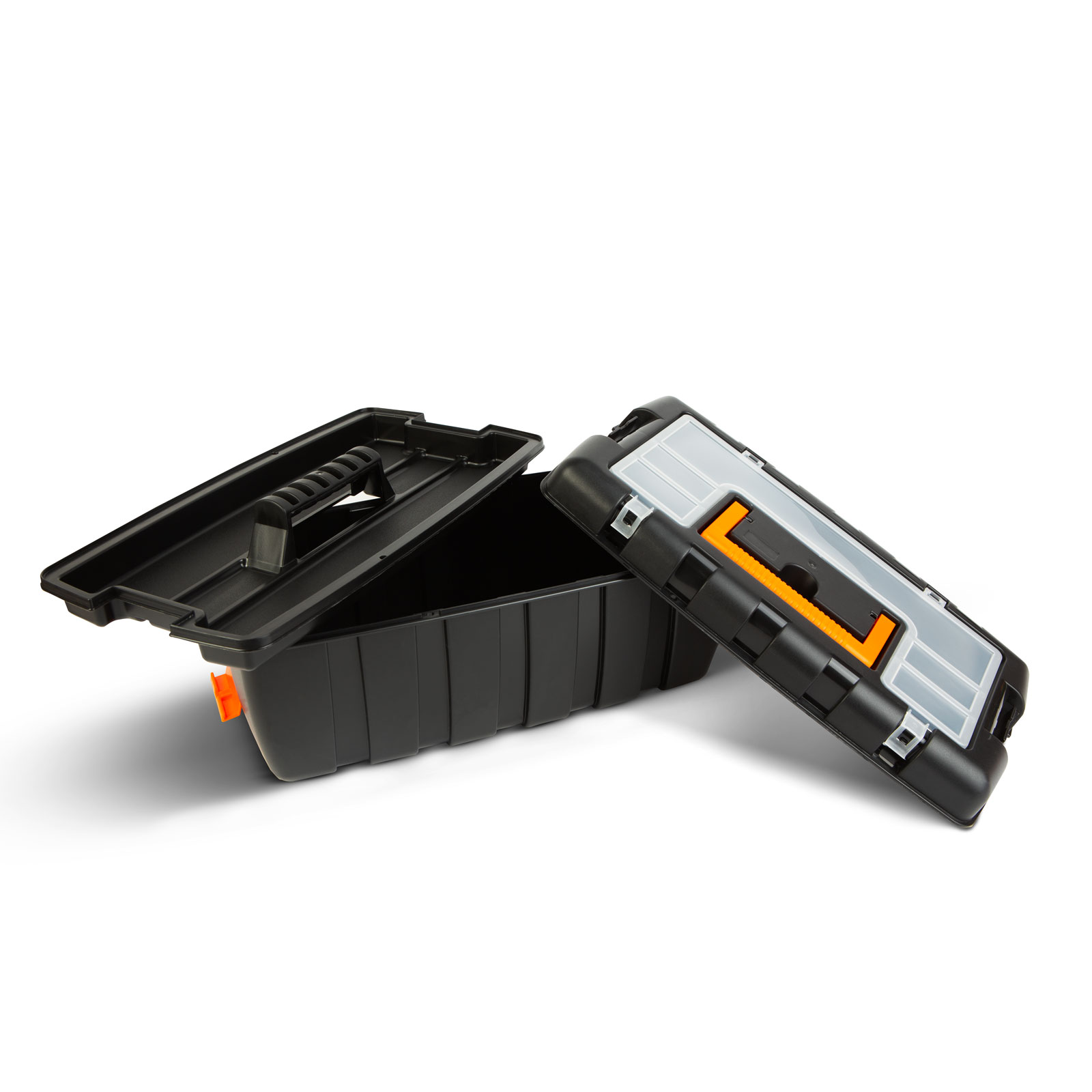 Afbeelding van Gereedschapskoffer LEEG met Uitneembare Tray - enkele Tray - kunststof - 37 x 29 x 16 cm - 03 11010B web