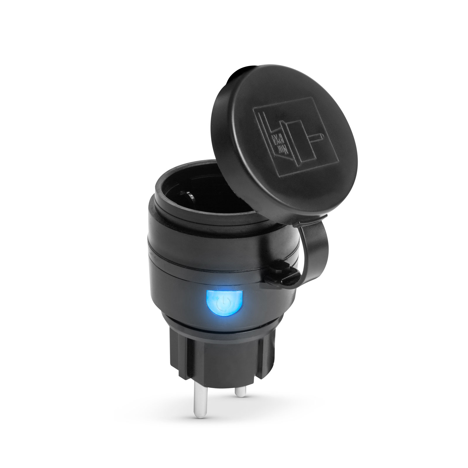 Afbeelding van Slimme WiFi Smartplug Buiten Stekker - IPX4 waterdicht - Outdoor Smart Plug - Geschikt maar niet gemaakt