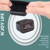 Afbeelding van N'JOY LIFE - 24x Premium Stoelpoot beschermers Flexibel - Stoelpootdoppen 30x15 mm voor Rechthoekige