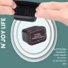 Afbeelding van N'JOY LIFE - 24x Premium Stoelpoot beschermers Flexibel - Stoelpootdoppen 30x15 mm voor Rechthoekige