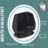 Afbeelding van N'JOY LIFE - 24x Premium Stoelpoot beschermers Flexibel - Stoelpootdoppen 30x15 mm voor Rechthoekige
