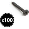 Afbeelding van Gipsplaatschroef, metaaldraad - 3,5 x 55 mm - 100 stuks / pak 1 Stuks [04801] - 01 04801 web