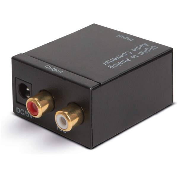 Afbeelding van Digitaal-naar-analoog audioconverter (Toslink-RCA) 1 Stuks [05147] - 01 05147 web