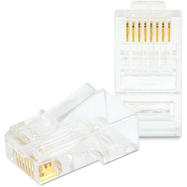 Afbeelding van Modulaire stekker - 8P8C UTP Cat.6 100 Stuks [05232B] - 01 05232B web