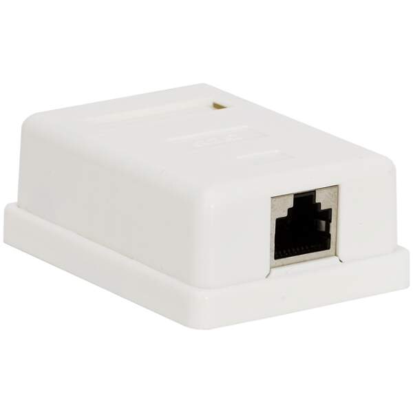 Afbeelding van Wandcontactdoos - 8P8C FTP Cat.5E 1 Stuks [05396] - 01 05396 web