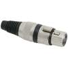 Afbeelding van XLR-aansluiting • 3-polig 2 Stuks [05664] - 01 05664 web