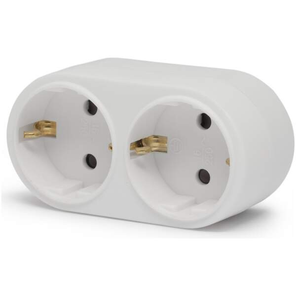 Afbeelding van 2-weg stopcontact 1 Stuks [05683] - 01 05683 web
