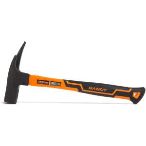 Afbeelding van Professionele timmermanshamer met magnetische spijkerclip met glasvezelsteel - 600 g 1 Stuks [10427] - 01