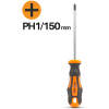 Afbeelding van Schroevendraaier - 150 mm - PH1 1 Stuks [10524] - 01 10524 web
