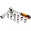 Afbeelding van Ratelsleutelset - 1/2" - 12 stuks 1 Stuks [10857B] - 01 10857B web