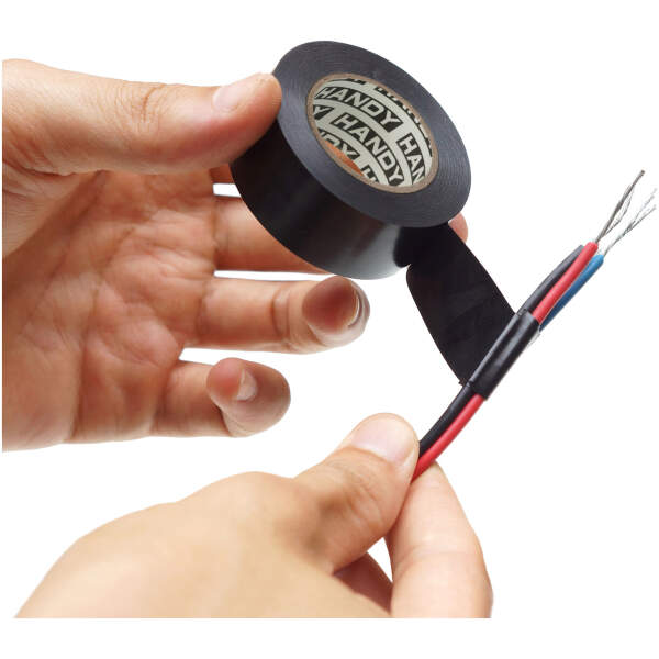 Afbeelding van Isolatietape 15 mm · 10 m zwart 5 Stuks [11089BK] - 01 11089BK web