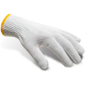 Afbeelding van Antislip katoenen handschoenen met gebreide pols 1 Stuks [11122XL] - 01 11122 web 5