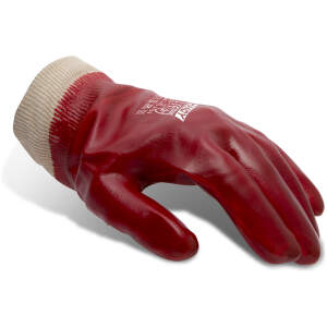 Afbeelding van PVC gebreide handschoenen 1 Stuks [11123XL] - 01 11123XL web