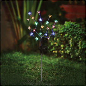 Afbeelding van Doorboorbare zonnebloem - 20 LED - 65 cm 1 Stuks [11274] - 01 11274 web
