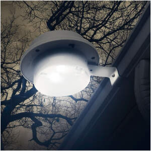 Afbeelding van Solar dakgoot-/schuttinglamp met 3 LED's - wit 1 Stuks [11445] - 01 11445 web