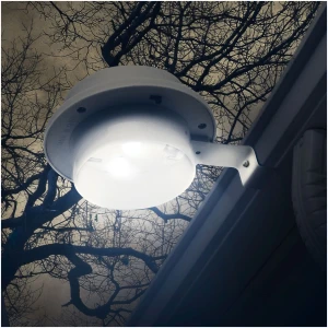 Afbeelding van Solar dakgoot-/schuttinglamp met 3 LED's - wit 1 Stuks [11445] - 01 11445 web