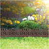 Afbeelding van Tuinborder / schutting - 16 x 15 cm - bruin - 20 stuks / pak 1 Stuks [11468N] - 01 11468N web