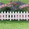Afbeelding van Bloemperkrand / schutting 40 x 30 cm - wit 1 Stuks [11471A] - 01 11471A web