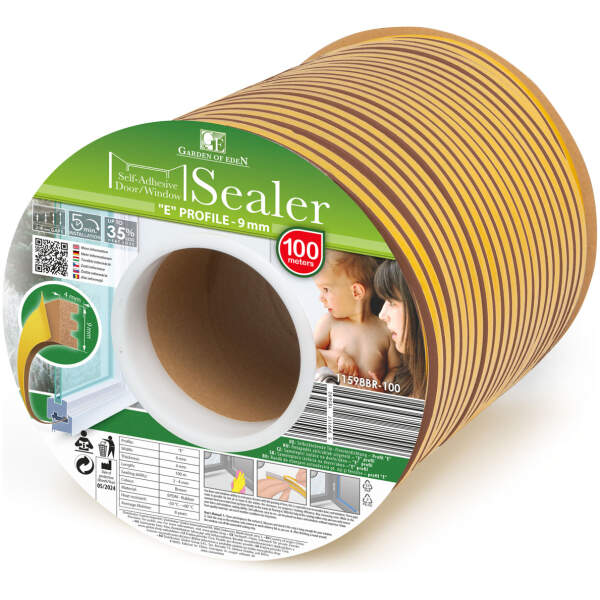 Afbeelding van Zelfklevende deur-/raamafdichting 1 Stuks [11598BR-100] - 01 11598BR 100 web