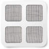 Afbeelding van Muggennet - 10 x 10 cm - zwart - 4 stuks / verpakking 1 Stuks [11610BK] - 01 11610BK web