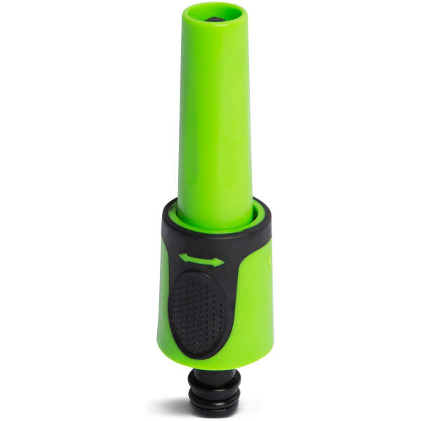 Afbeelding van Besproeiingssproeier - traploos instelbare sproeistraal - met rubber bekleed - 13,5 x 3,7 x 3,7 cm 1 Stuks