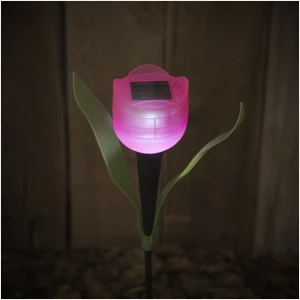 Afbeelding van Zonne-energie aangedreven LED-tulpenlamp 1 Stuks [11703] - 01 11703 web