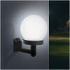 Afbeelding van LED-zonnewandlamp - koel wit - zwart - kunststof 1 Stuks [11710] - 01 11710 web