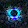 Afbeelding van LED-zonnelamp - rond - RGB LED - 105 x 128 1 Stuks [11766A] - 01 11766A web
