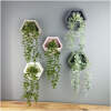 Afbeelding van Kunstplantendecoratie - wandmontage - 13 x 26 cm - 5 soorten 1 Stuks [11823] - 01 11823 web