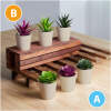 Afbeelding van Kunstplant decoratie - in pot - 6 x 9 cm - 6 soorten 1 Stuks [11830] - 01 11830 web