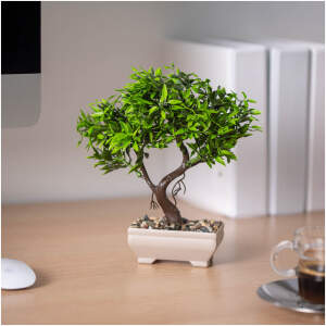 Afbeelding van Kunstplant decoratie - bonsai - 18 x 24 cm 1 Stuks [11869] - 01 11869 web