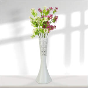 Afbeelding van Vaas - lasergesneden - wit - 40 cm 1 Stuks [11876] - 01 11876 web