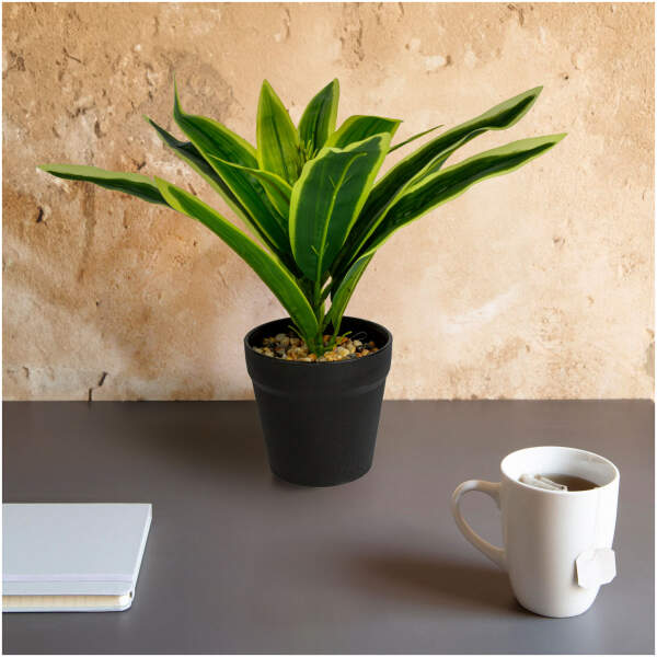 Afbeelding van Kunstplantendecoratie - gestreepte saffraanboom - 20 x 8,5 cm 1 Stuks [11891B] - 01 11891B web