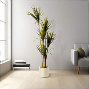 Afbeelding van Kunstplant Decoratie - Palm - Groen - 1,5 m 1 Stuks [11904] - 01 11904 web