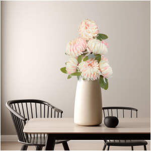 Afbeelding van Kunstplantdecoratie - Chrysanthemum - Roze - 12 x 58 cm 1 Stuks [11912E] - 01 11912E web
