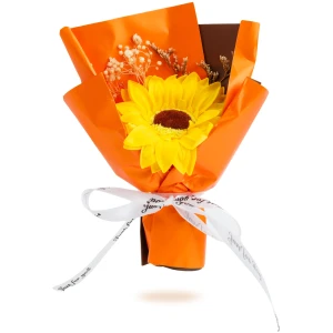 Afbeelding van Kunstmatige decoratie - zonnebloem - 17 x 11 x 3 cm 1 Stuks [11978A] - 01 11978A web