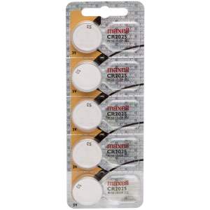 Afbeelding van Knoopcelbatterij Type: CR 2025 • Li (Lithium) 5 Stuks [18741] - 01 18741 web