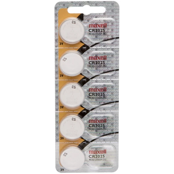Afbeelding van Knoopcelbatterij Type: CR 2025 • Li (Lithium) 5 Stuks [18741] - 01 18741 web