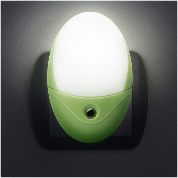 Afbeelding van Nachtlampje - met lichtsensor - 240 V - groen 1 Stuks [20281D] - 01 20281D web