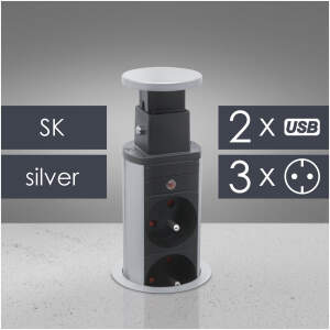 Afbeelding van Pop-up stopcontact 1 Stuks [20430SUF] - 01 20430SUF web