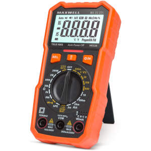 Afbeelding van Digitale multimeter met batterijtester + werklampfunctie 1 Stuks [25221] - 01 25221 web