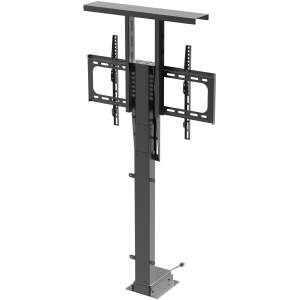 Afbeelding van Gemotoriseerde LCD-montagebeugel - 32 - 70" - max. 60 kg - met afstandsbediening 1 Stuks [39699] - 01