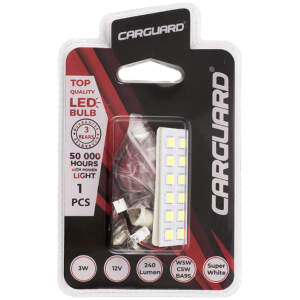 Afbeelding van Auto LED - CLD313 - 20 x 60 mm (W5W, C5W, BA9S) - 240 lm - can-bus - SMD - 3W - 12V 1 Stuks [50751] - 01