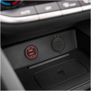 Afbeelding van USB-aansluiting voor sigarettenaansteker 1 Stuks [54926RD] - 01 54926RD web