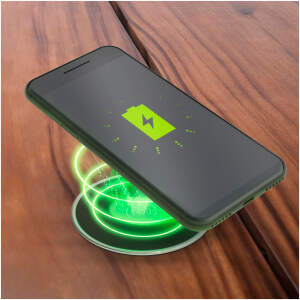 Afbeelding van Ingebouwd draadloos oplaadstation - zwart - max 1,1 A 1 Stuks [55163BK] - 01 55163BK web