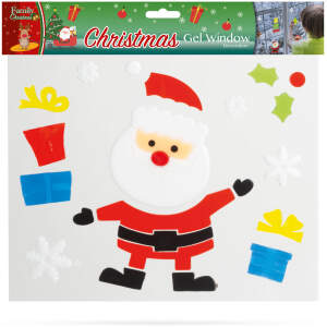 Afbeelding van Gel raamdecoratie - kerst - XXL 1 Stuks [55204X] - 01 55204X web