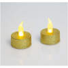 Afbeelding van LED-theelichtje - goud - 2 stuks 1 Stuks [55245G] - 01 55245G web
